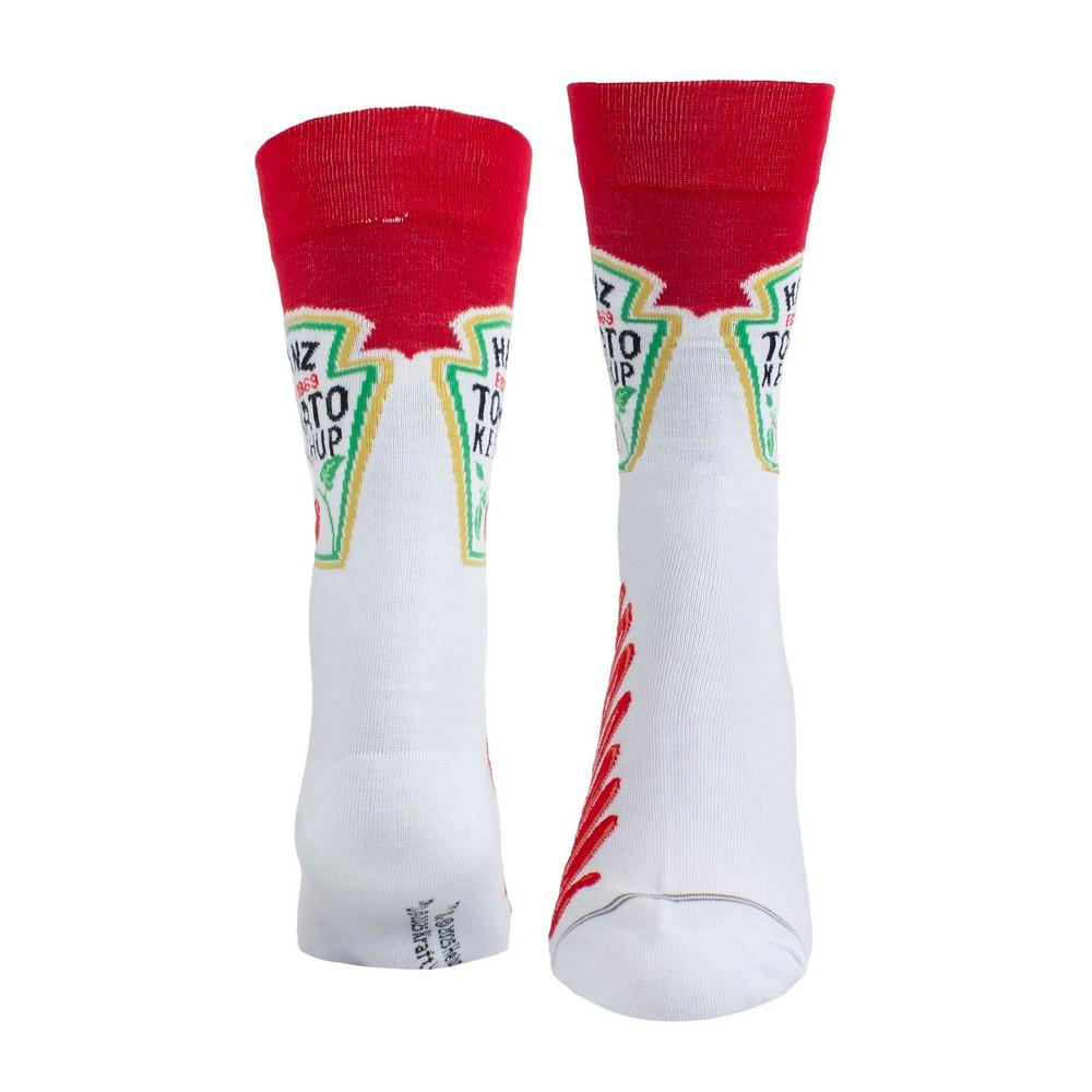 Heinz Unisex Adult Tomato Ketchup Crew Socks