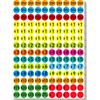 Dot Stickers 2100 Pcs, 3/4" Color Coding Labels Classroom Must Haves, Blank Garage Sale Price Stickers, Dot Round Circle Markers Sticker for