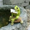 Crafts Statues  Small Frogs  Small Figurines  Multi-headed Miniature Landscape  Fairy Garden Decoration  Interior Decoration