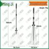 Mingji Large 15-Tooth Stainless Steel Lawn Rake