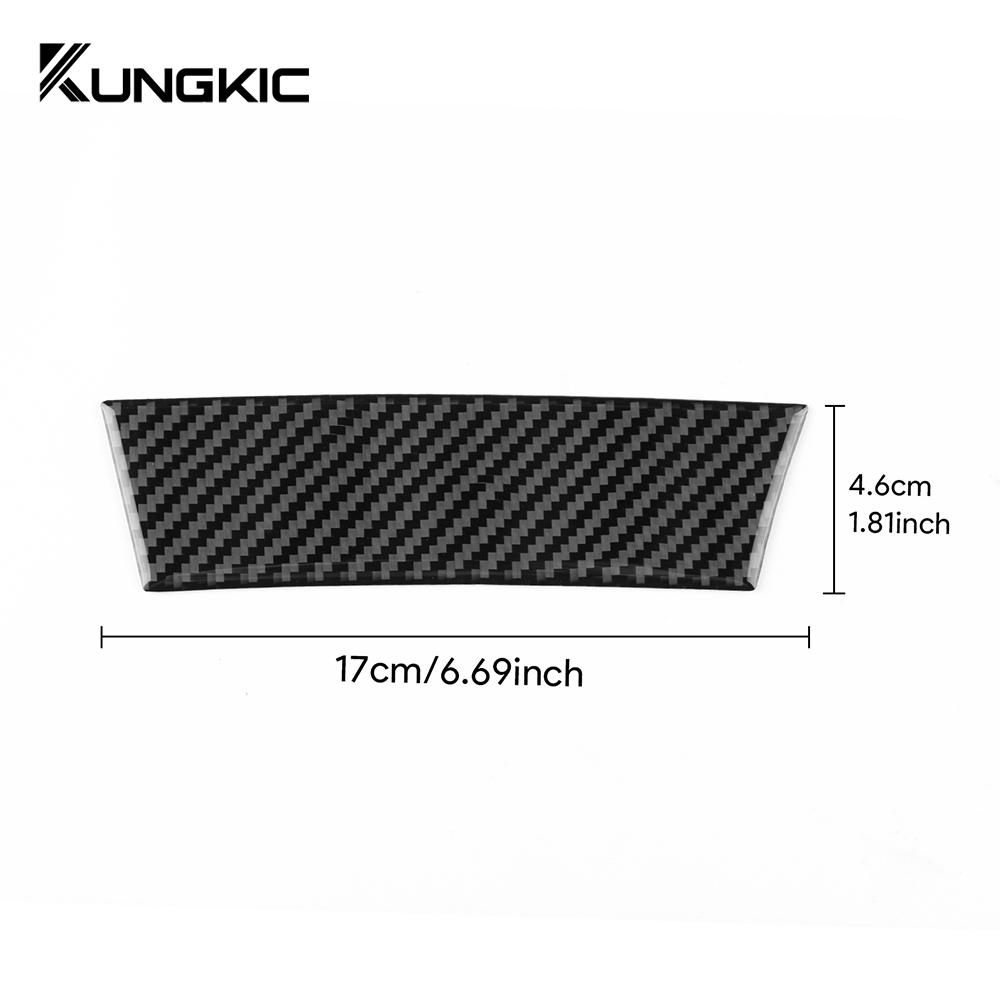 Prawdziwa miękka naklejka z włókna węglowego do Subaru Legacy Outback 2010 2011 2012 2013 2014 LHD RHD panel zapalniczki samochodowej