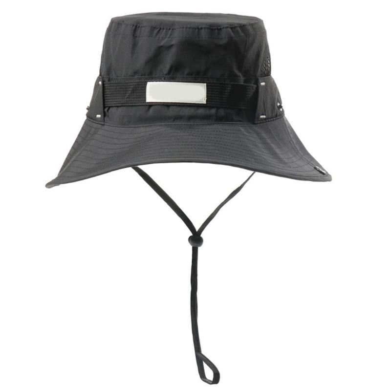 Breathable Fisherman Hat with Sun Protections Foldable Bucket Hat for Hiking and Camping Outdoor Activity Headwear