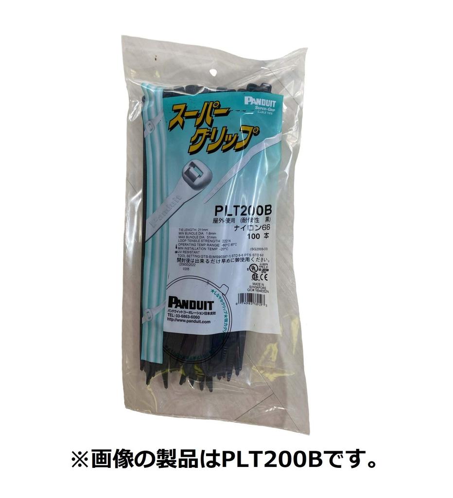 Panduit Super Grip Elektriker-Kabelbinder aus Nylon, Witterungsbeständig Schwarz, 5,7 mm breit x 315 mm lang, Packung mit 100 Stück, PLT300B