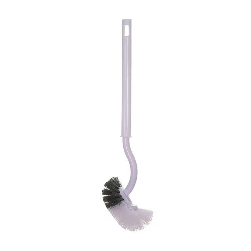 Multi-functional S-shaped Elbow with No Dead Corners for Wall-mounted Toilet Cleaning Brush