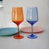 Large-Bowl Acrylic Red Wine Glass with High Stem