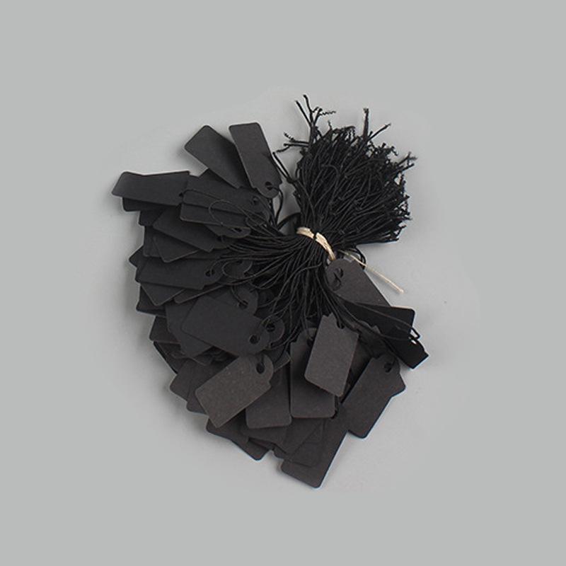 

200 шт. Эластичные шнурки для подвесных бирок для ювелирных изделий, ценников