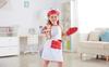 Hape Pretend Play Apron x x 5 Ages 3 and Wooden Pretend Play E3162 Set, 20.5 24.5 cm, Up, Toy,