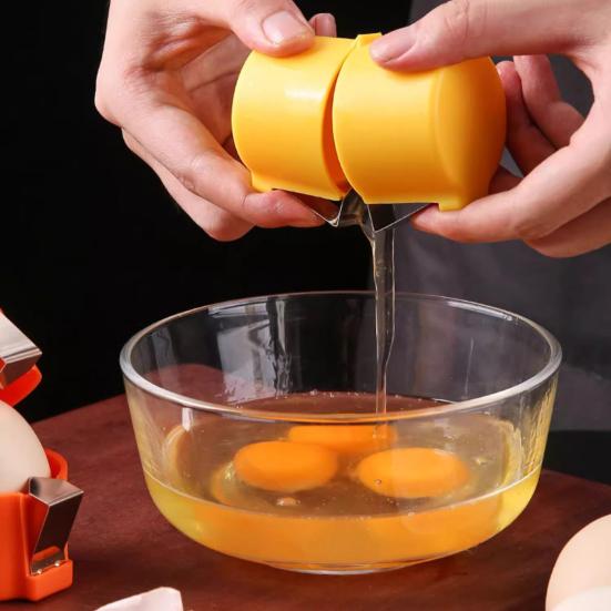 Abre cáscaras de huevo Cortador de cáscaras de huevo de mano para huevos frescos Herramienta Rompehuevos de Acero Inoxidable Pelador de Huevos Duros Gadgets de Cocina Multifuncionales