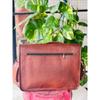 Goat Leather Vintage New Men Real Messenger Shoulder Profess Bag Briefcase