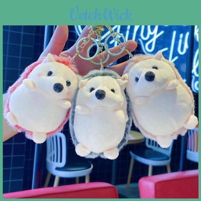Plush Hedgehog Keychain With Keyring For Kids And Collectors