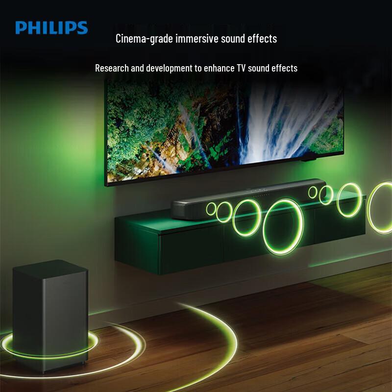 Philips TAB5309/93 2.1 Channel Dolby Digital Soundbar with Subwoofer
