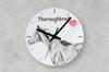 Thoroughbred – Wall clock with a horse, shelf clock with a print | Art-Dog