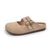 Boken Shoes, Half Flip Flops with Toe Caps, Women's, Outerwear, 2025 New Style, Summer Bestseller, Cool Slippers, Lazy Foot Kick, Single Shoe