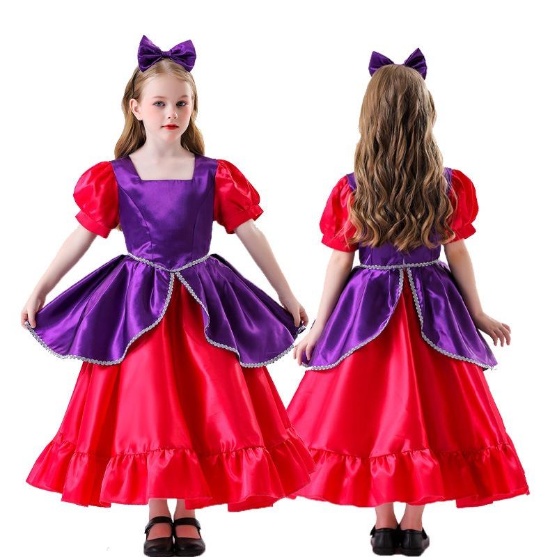 Halloween New Cinderella Sister Princess Dress Children Adult Masquerade Drama Costume