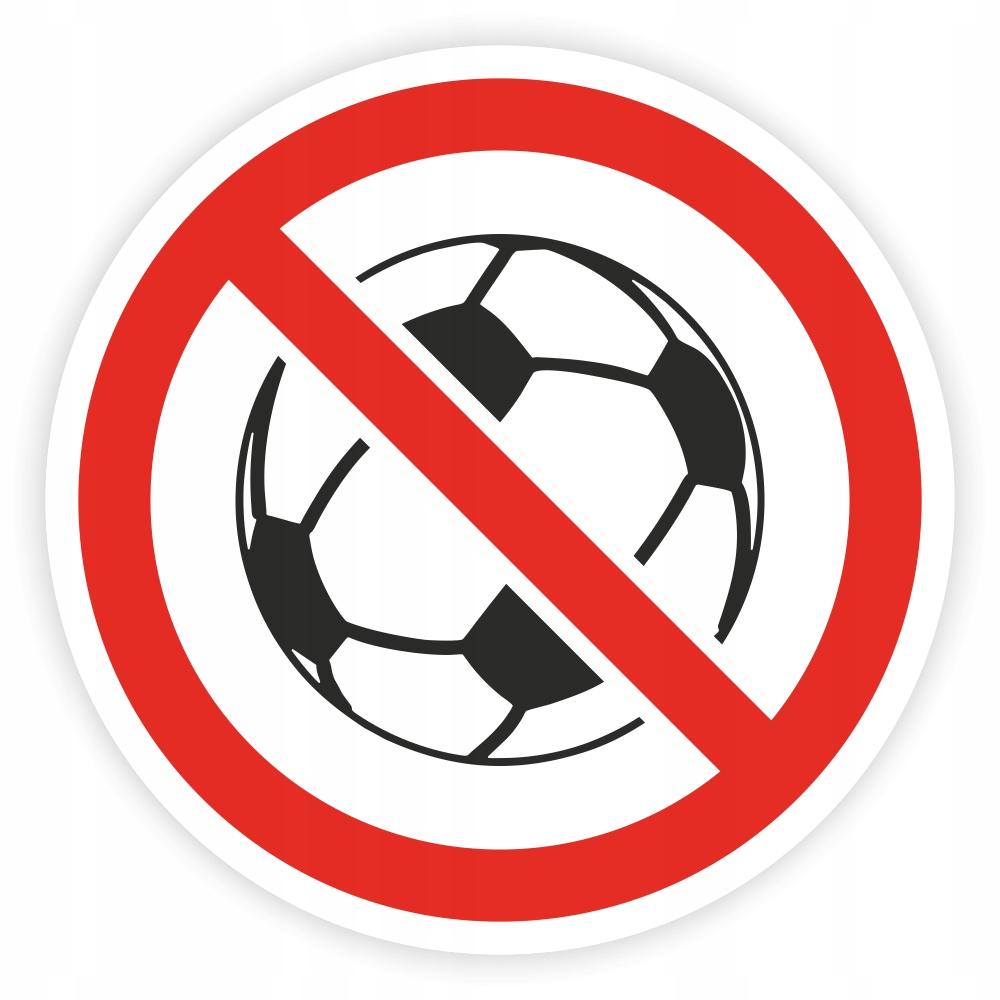 Information Sticker - No Ball Games 10