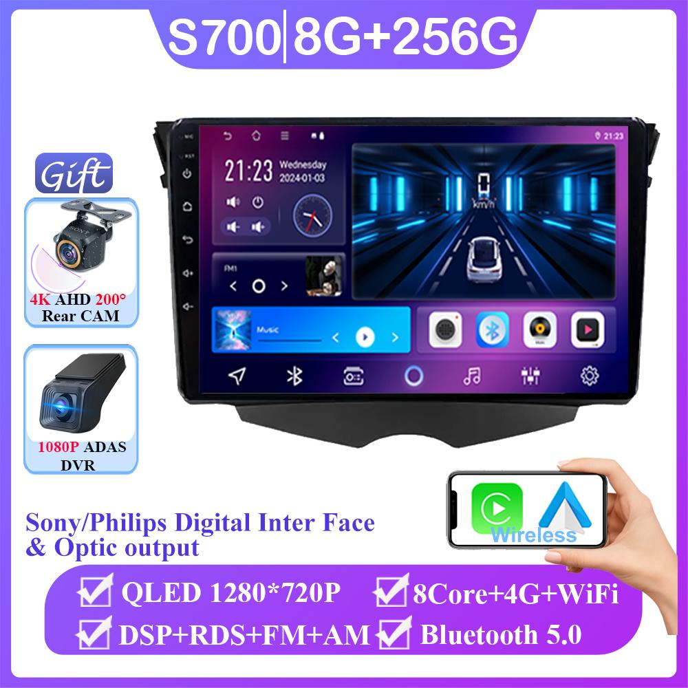 Android 14 Car For Hyundai Veloster FS 2011 - 2017 Auto Radio Stereo Multimedia Player GPS Navigation NO 2din Wireless Carplay