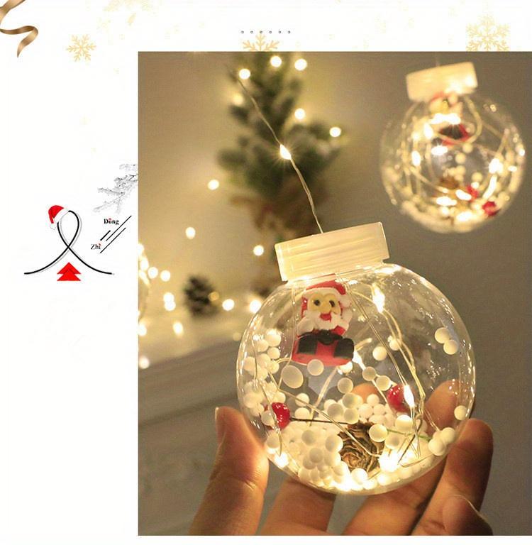 LED Christmas Wish Ball Curtain Light String Lights Xmas Tree Ornament