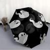 1pc Ghost Moon Automatic Open/close, All-Season Portable Folding Umbrella, Travel, Everyday, Formal Events054