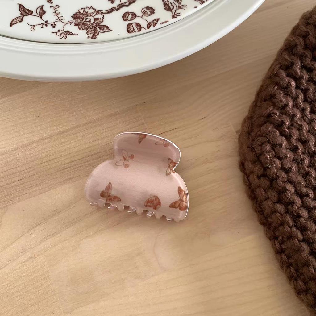 Korean Leopard Print Bow Hair Claw: Extra Large High-End Half Updo Clip for Women