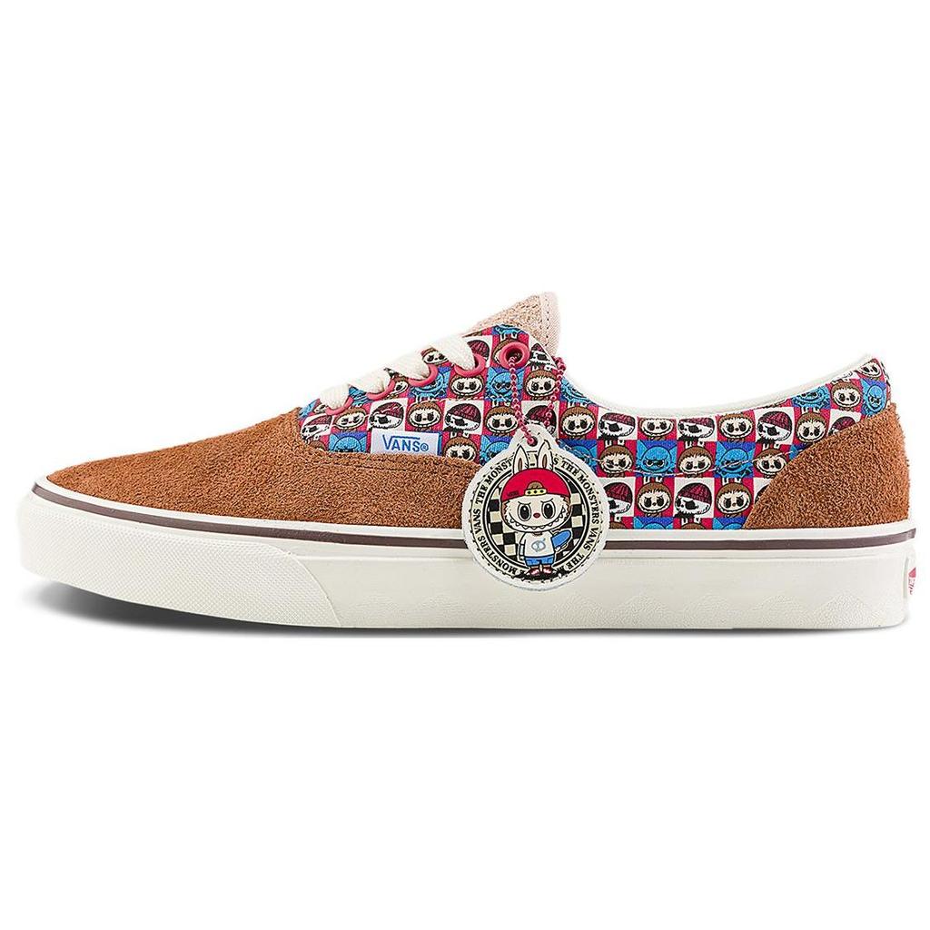 Vans The Monsters X Era Labubu Unisex Sneakers Brown Blue Red VN000EWZDFO