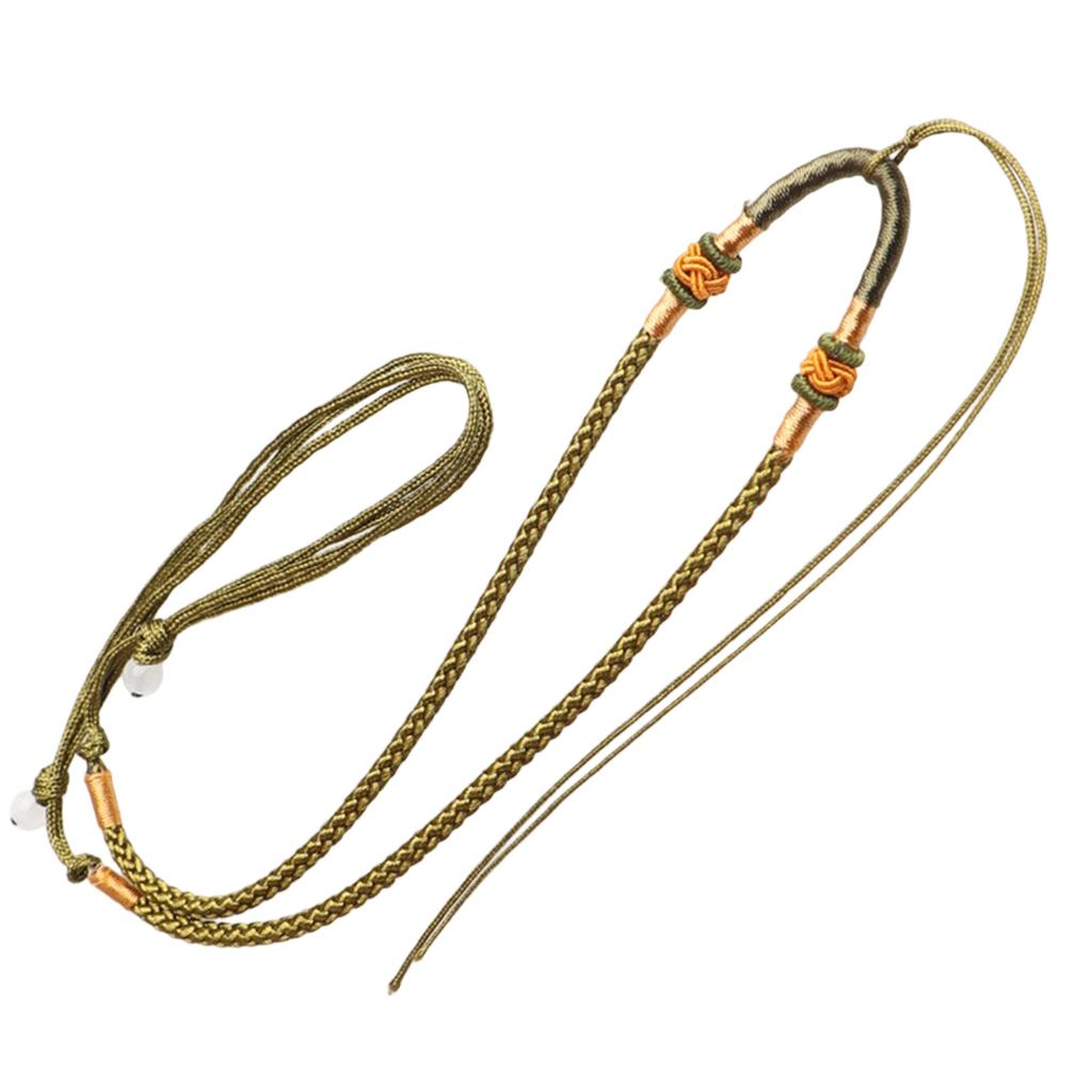 Adjustable Handwoven Braided Necklace Cord Handmade Necklace Chain for Men and Women Everyday Stylish Accessories