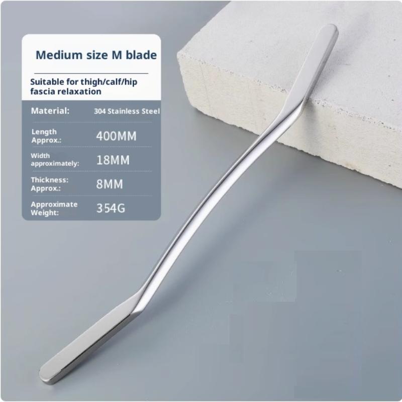 M Size Gua Sha Scraping Massage Tool - Soft Tissue Therapy Knife in 304 Stainless Steel