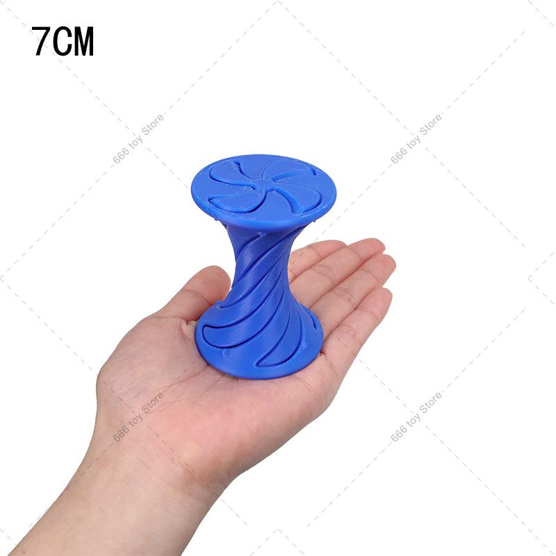 31 Stil 3D-gedruckter Spiral-Kegel Rakete Geist Herz Durchgang Fidget Spielzeug Unmögliche Pyramide Stressabbau Spielzeug Schreibtisch Dekoration