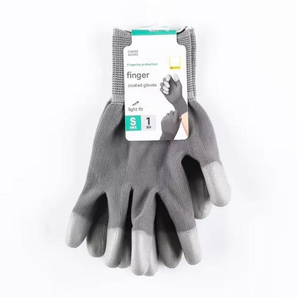 Schlanke Damen-Arbeitshandschuhe Größe S mit Fingerspitzenschutzbeschichtung