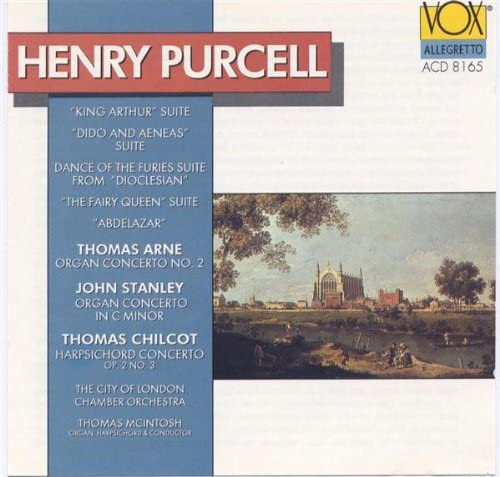 

CD PURCELL, MCINTOSH; CITY OF LONDON O - King Arthur ACD8165 US Music Others Used