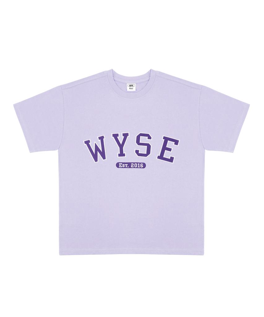 WYSE Basic College Logo T-Shirt (Light Purple)