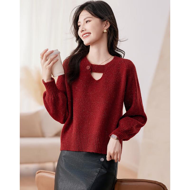 

Sishuinianhua Women s Elegant Knit Sweater One Size