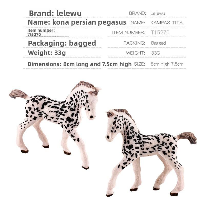 Hannoveraner Pferd Statisches PVC Modell Für Modell Sammler Geschenk Oder Ausstellungsstück