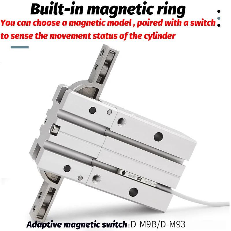 HFR Finger Cylinder HFR10/HFR16/HFR20/HFR25N180 Degree Opening and Closing Claw