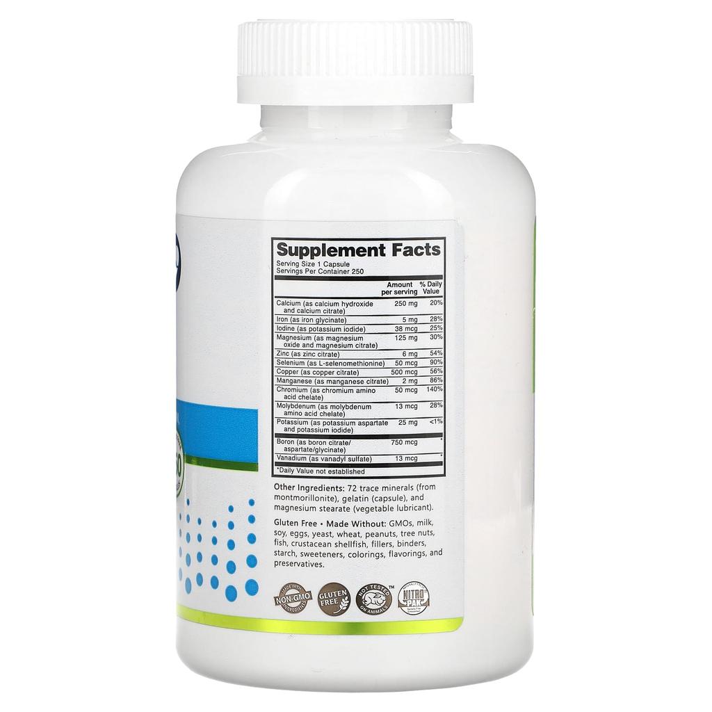 Essential Multimineral Gluten Free Capsules 250