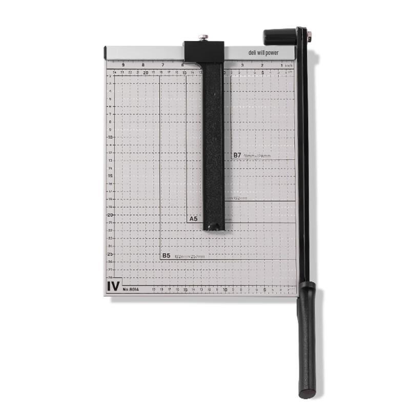 Deli A4 Steel Paper Cutter 8014 CN plug (adapter included)