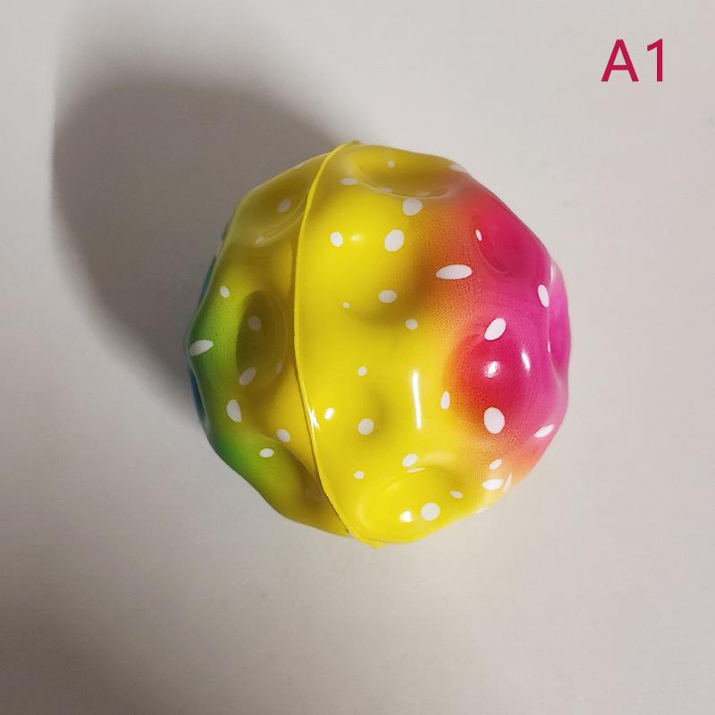 Style Extreme High Bouncing Ball Space  Jump Ball Moonball Hand Eye Coordination Balle Rebondissante Kinder Speelgoed