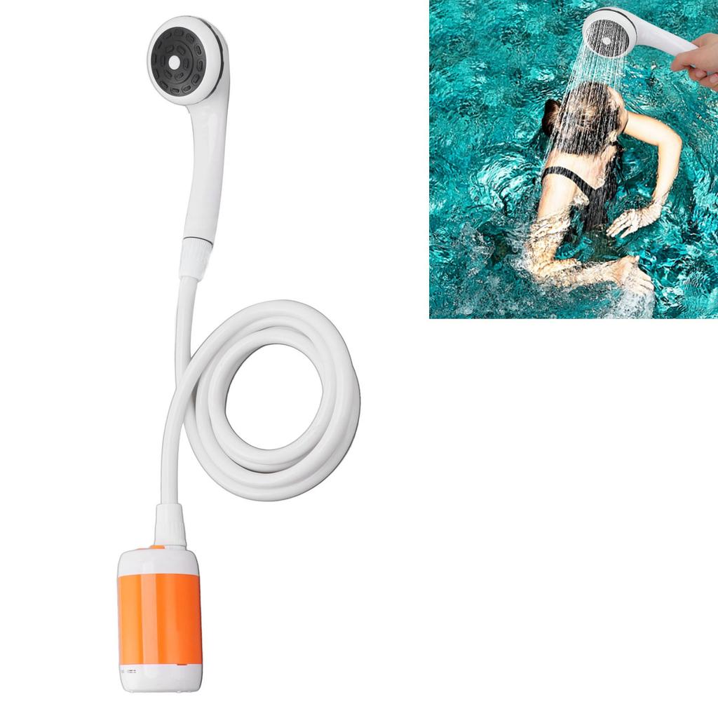 Portable Electric Shower Outdoor Camp Shower for Camping SPA Car Washing Animal Bathing Plant Vegetable Watering