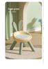 Children's Plastic Backrest Chair and Stool - Multifunctional Seat for Kindergarten and Home