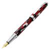 Xezo Urbanite II Trek Red Retro-Style Medium-Nib Fountain Pen. No Two Are Exactly Alike.