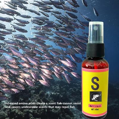 1 Flacone 60ML Esca da Pesca Ingredienti per la Raccolta Rapida Aroma Naturale Attrattore Additivo Delicato per Esche da Pesca