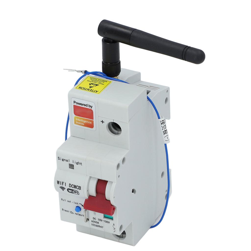 Smart WiFi Circuit Breaker APP Remote Control Support Voice Control Smart DC Air Switch with Safety