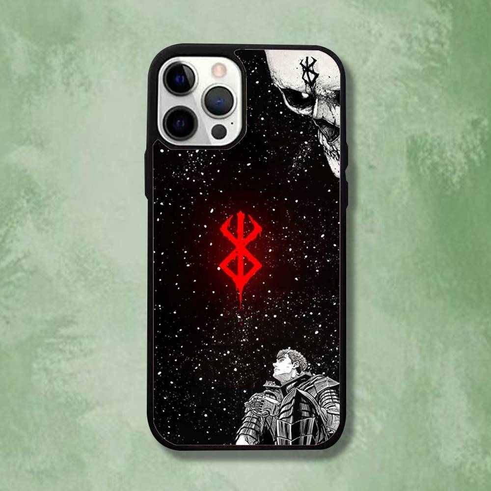 Anime B-Berserks Phone Case For iPhone 16,15,14,13,12,11,Pro,Max,Plus,Mini,SE4,E Magnetic Magsafe Wireless Charging