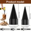 Wood Splitting Screw Cone Bit Electric Drill Wood Drill Bit New Step Drill Bit