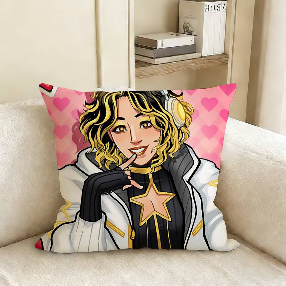 D-Date Everything Character Various Sizes Square Pillow Case For Car Home Bedchamber Decor