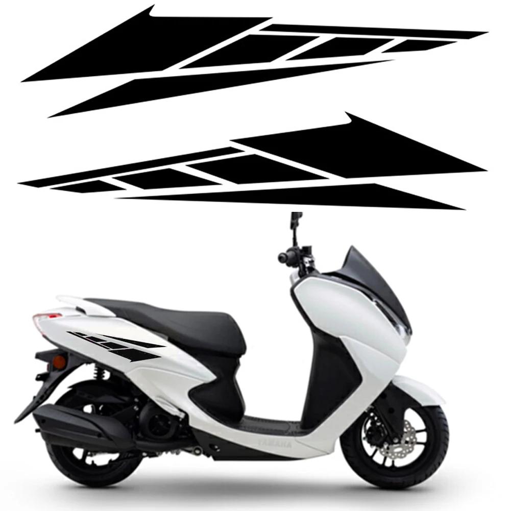 Nuovi 2 Pezzi Adesivi Moto PVC Adesivi Riflettenti 20cm/28cm Accessori Per Decorazione Bauletto Scooter Moto Ornamentale