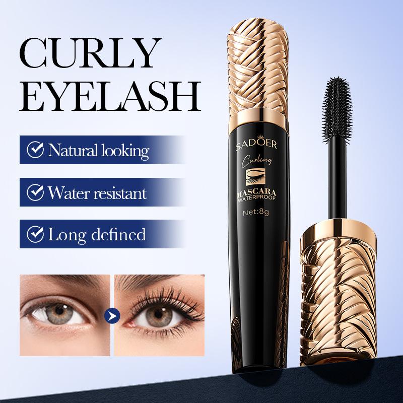 8g Thick and Curling Mascara Three-dimensional Long-lasting Waterproof and Sweat-proof Mascara