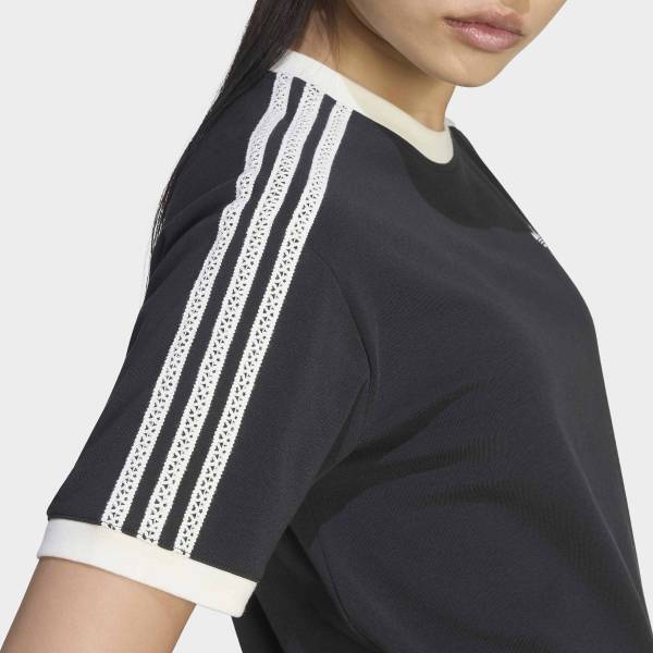 adidas Summer GloW Advanced 3 Stripe Tee W