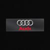 Car logo Interior Sticker Central control Decals Emblem Badge for q2 sline A1 A3 A4 A5 A6 A7 Q3 Q5 Q7 RS3 RS4 RS5 S3 S4 S5 S7