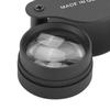 Full Optical Glass Lens 30X Magnifier Illuminated Design Portable Magnifier  Jewelry Inspection