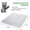 8PCS Cat Repellent Outdoor/Indoor Scat Mat for Cats&Dogs, Clear Cat Deterrent Outdoor Mat Pet Deterrent Mats with Spikes